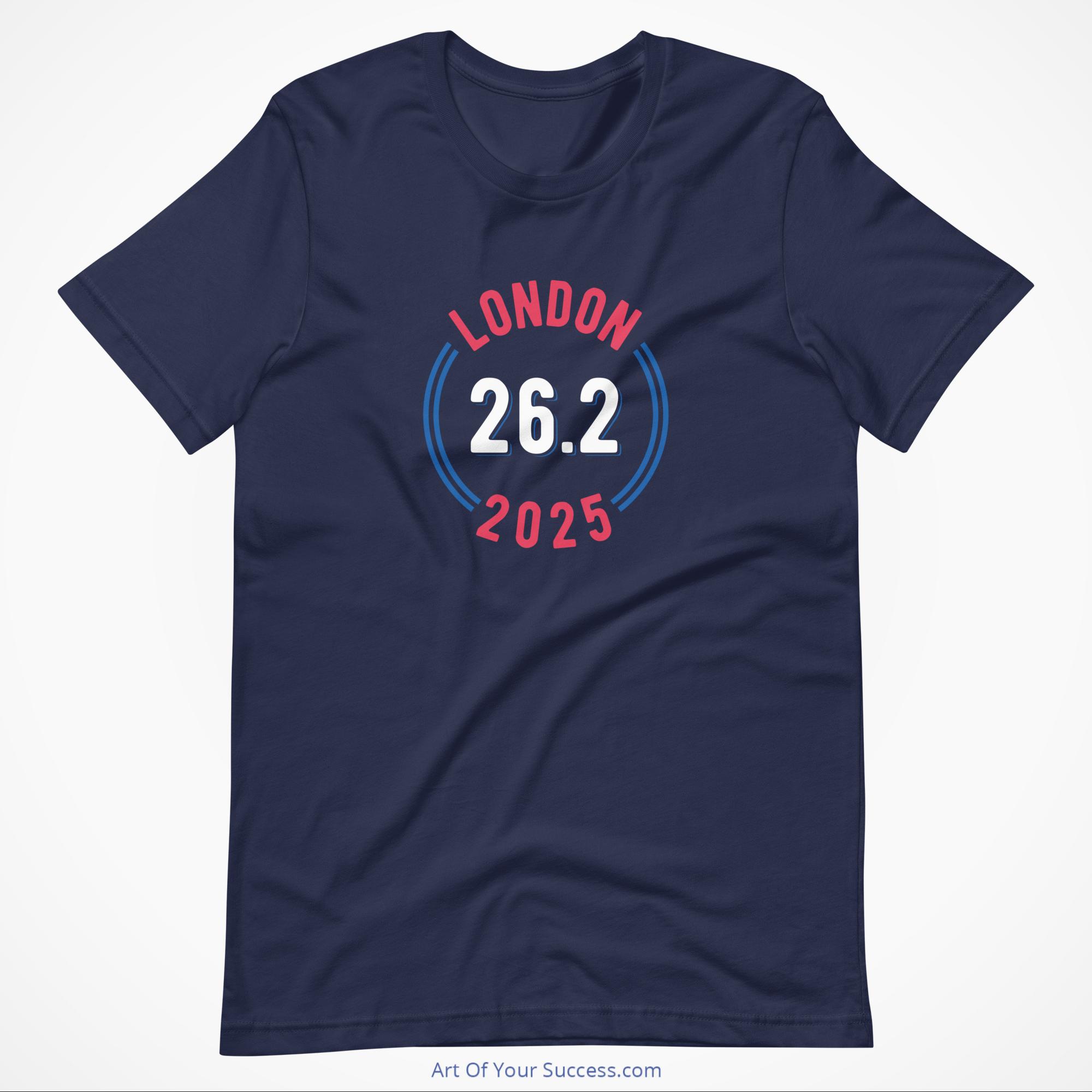 London 2025-t-shirt-navy